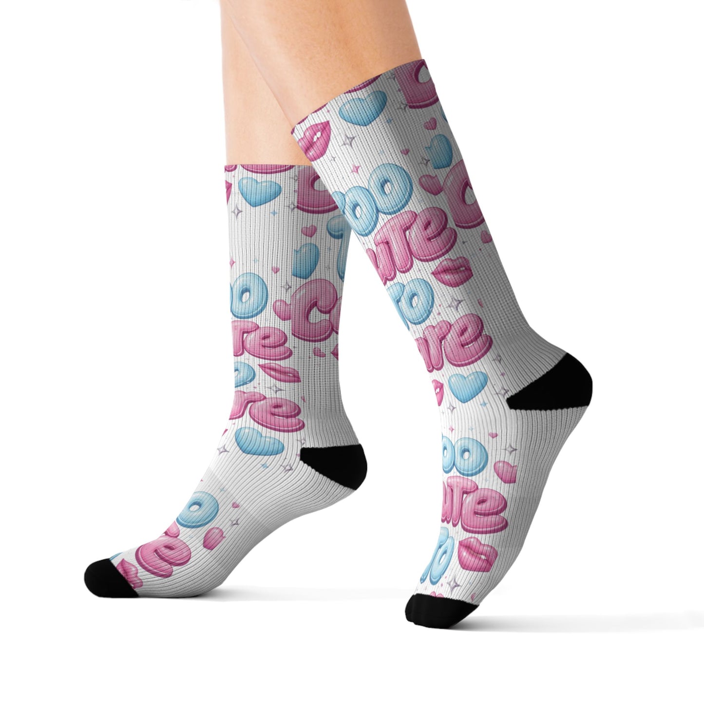 Too Cute to Care Socks