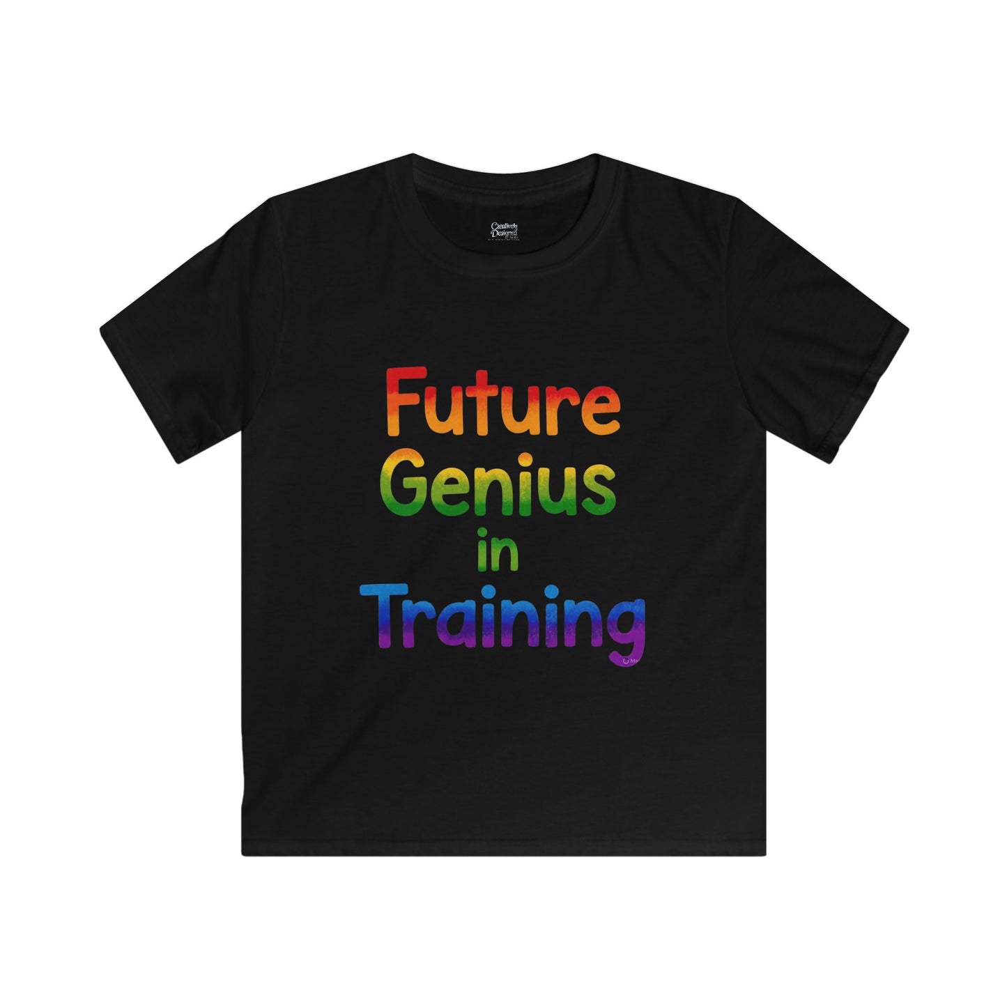 Future Genius In Training - Kids Softstyle Tee