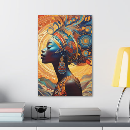 African Beauty - Canvas Gallery Wraps