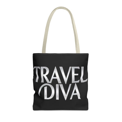 Travel Diva - Tote Bag (AOP) - Creatively Designed Shop