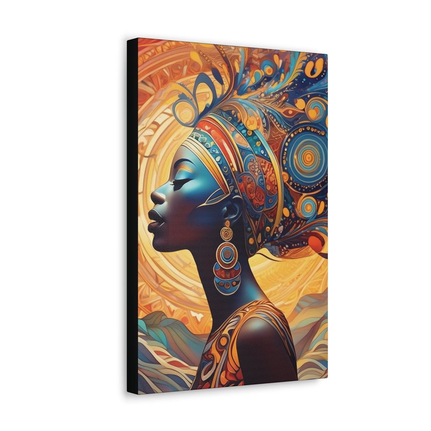 African Beauty - Canvas Gallery Wraps