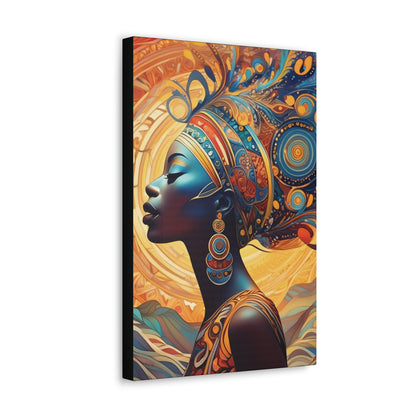 African Beauty - Canvas Gallery Wraps