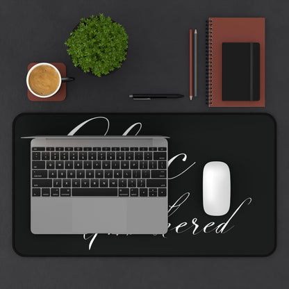 "Chic & Unbothered" - Desk Mat - Creatively Designed Shop