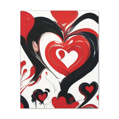 Hearts & Love - Canvas Gallery Wraps