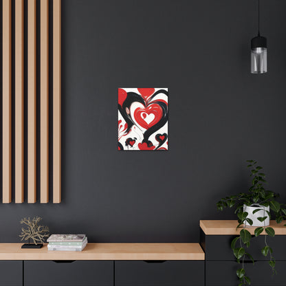 Hearts & Love - Canvas Gallery Wraps