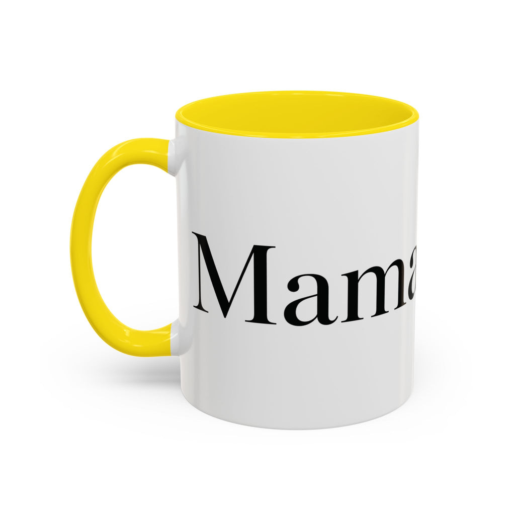 Mama – Accented Ceramic Mug
