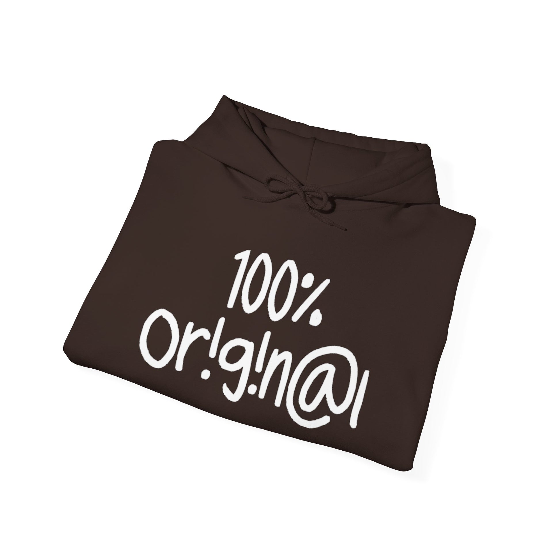 "100% Or!g!n@l" - Unisex Heavy Blend™ Hooded Sweatshirt - Creatively Designed Shop