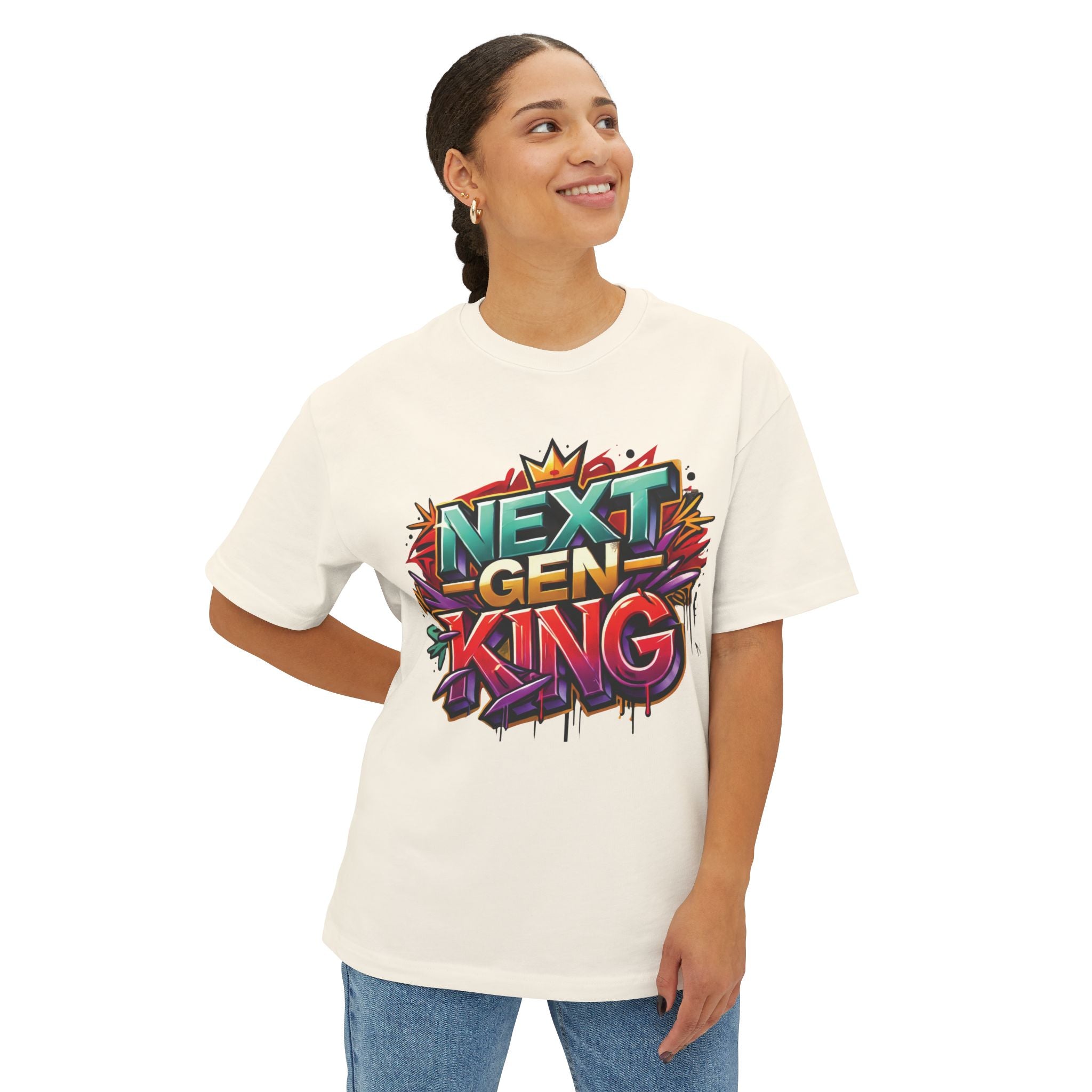 Next Gen King - Unisex Oversized Boxy Tee
