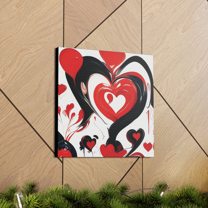 Hearts & Love - Canvas Gallery Wraps