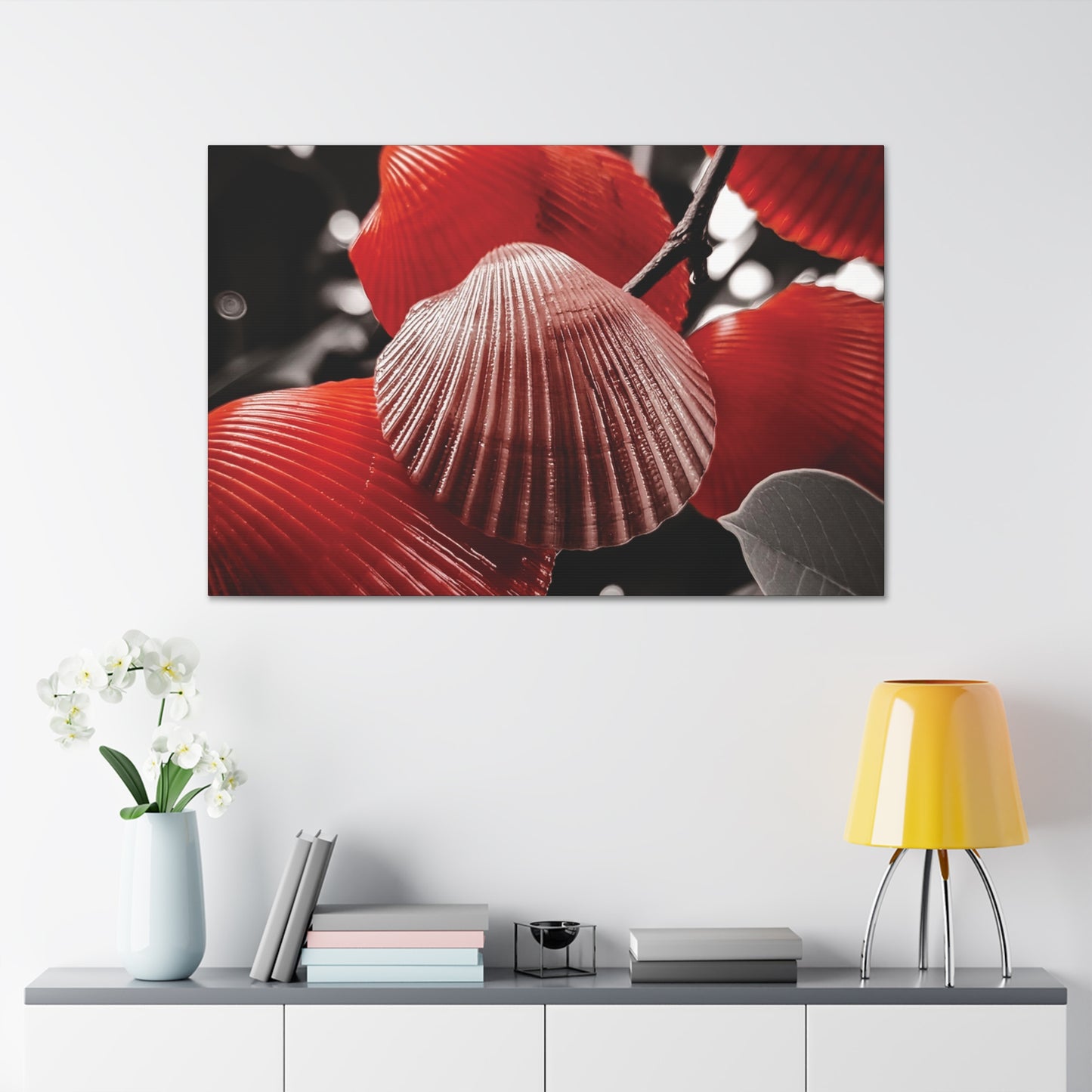 Red Shells - Canvas Gallery Wraps