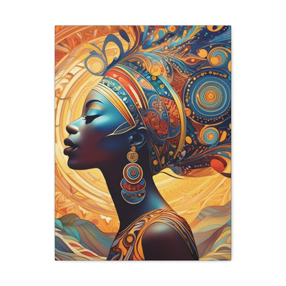 African Beauty - Canvas Gallery Wraps