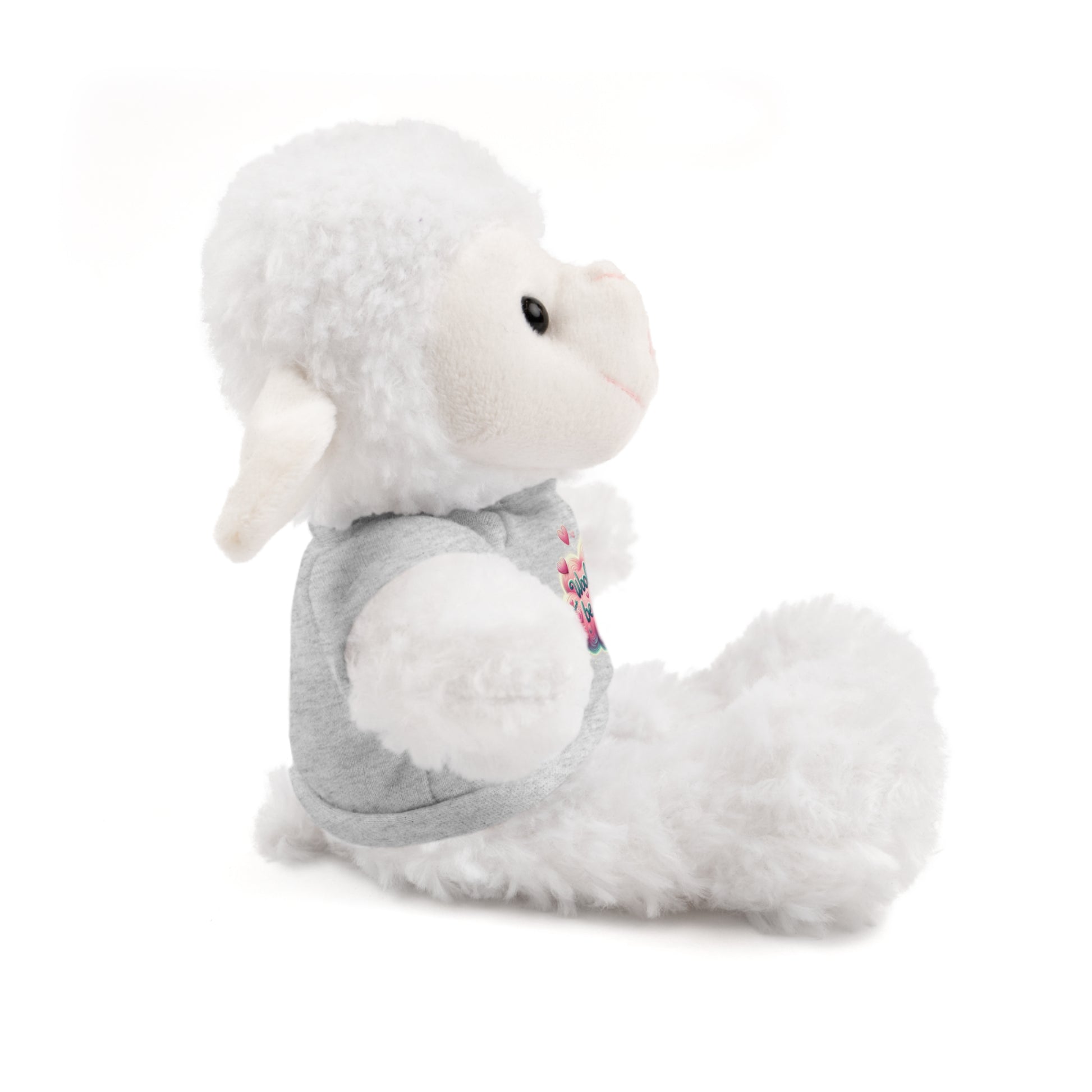 'Wool You Be Mine?' - Stuffed Sheep with Tee - Creatively Designed Shop