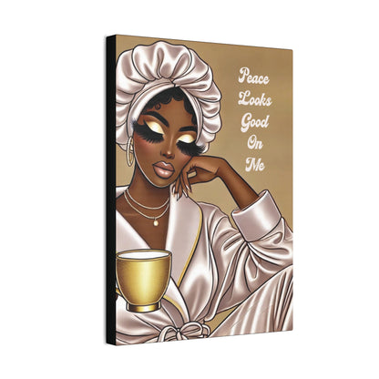 Peace Looks Good On Me - Canvas Art