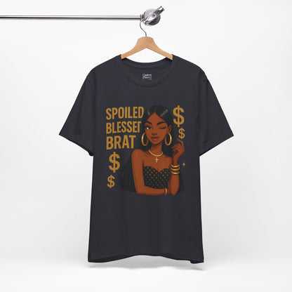 Spoiled, Blessed Brat - Unisex Jersey Short Sleeve Tee
