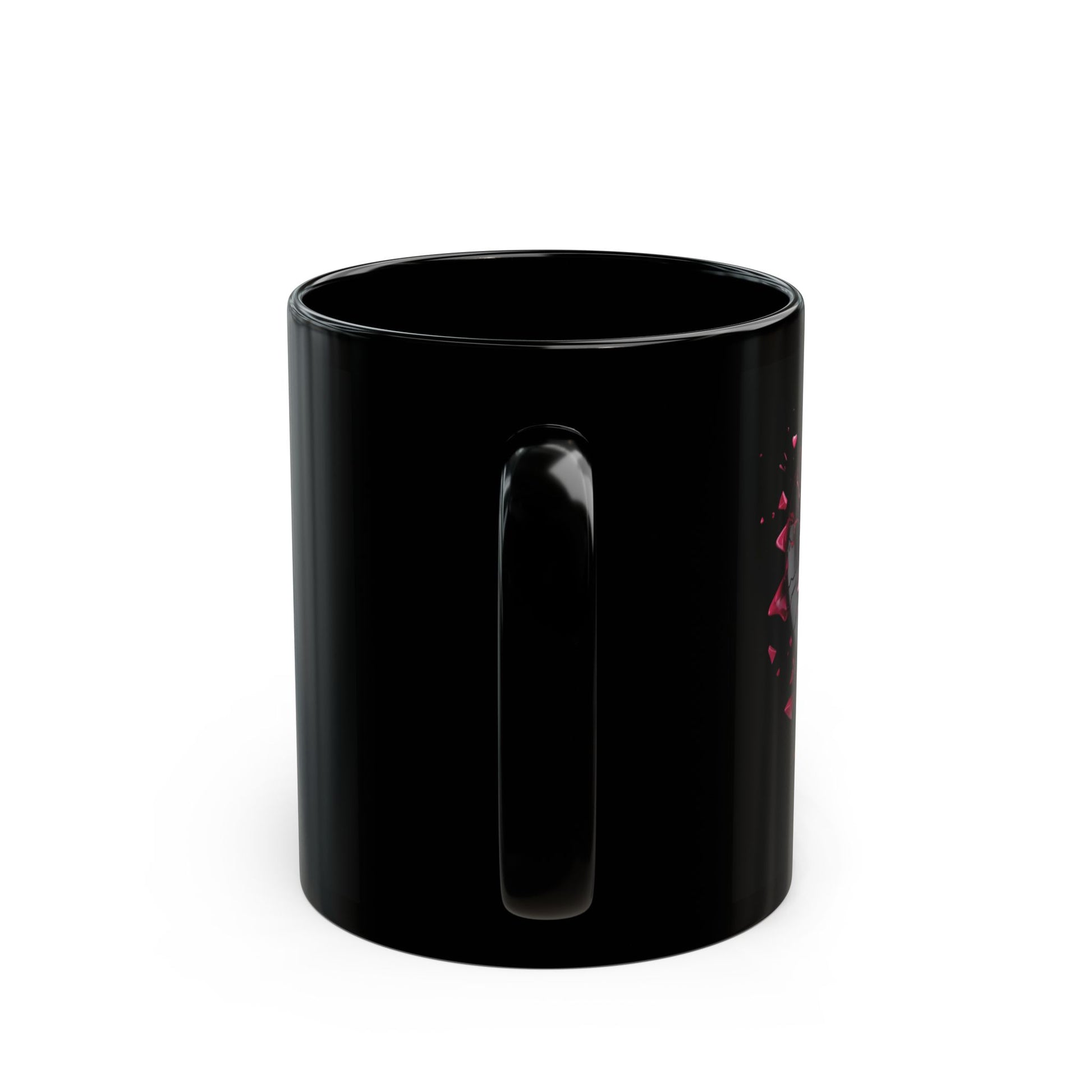 Not Your Valentine - Black Coffee Mug (11oz&15oz) - Creatively Designed Shop