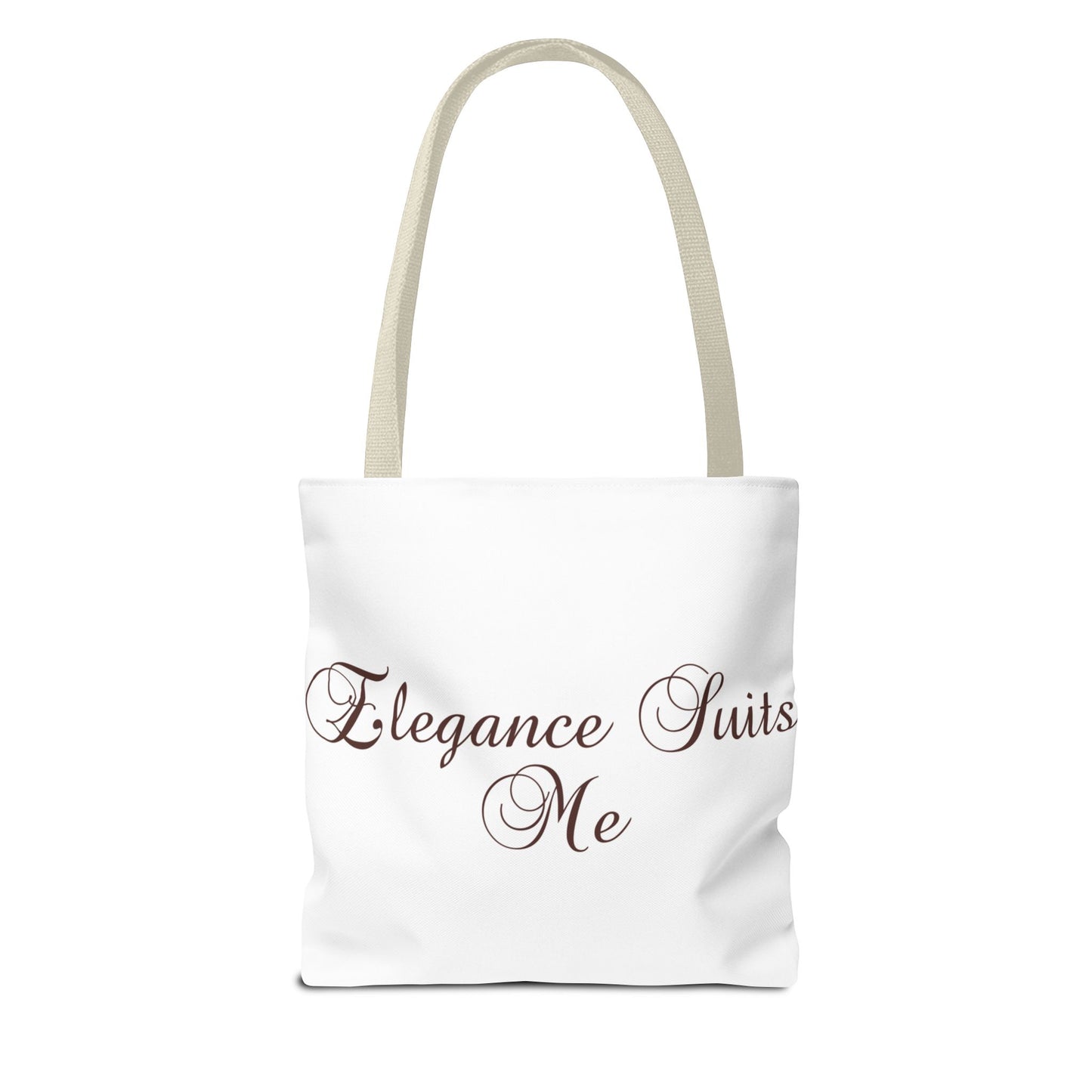 "Elegance Suits Me" (Hazel) - Tote Bag (AOP) - Creatively Designed Shop