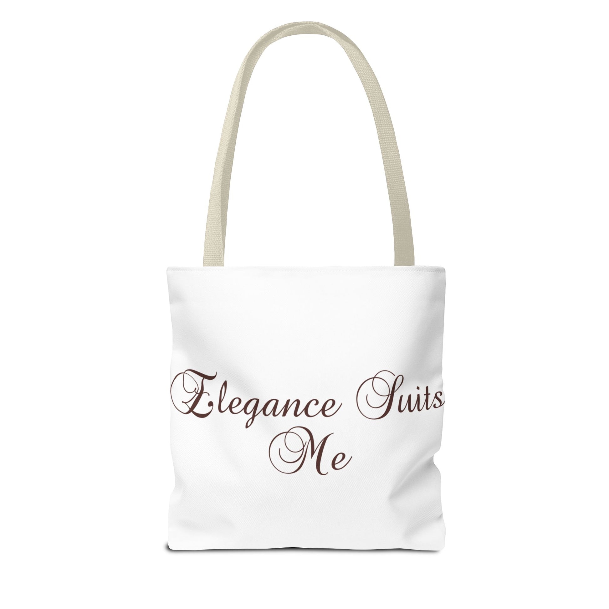 "Elegance Suits Me" (Hazel) - Tote Bag (AOP) - Creatively Designed Shop