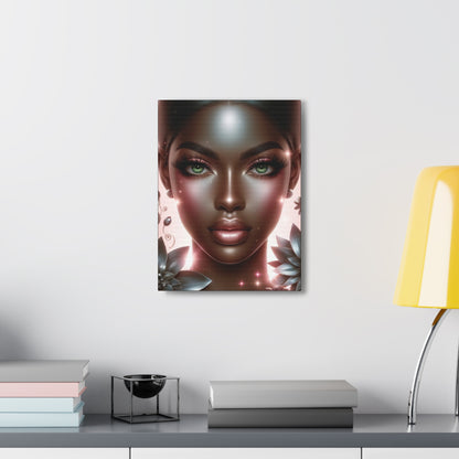 "Gorgeous" Silver - Canvas Gallery Wraps