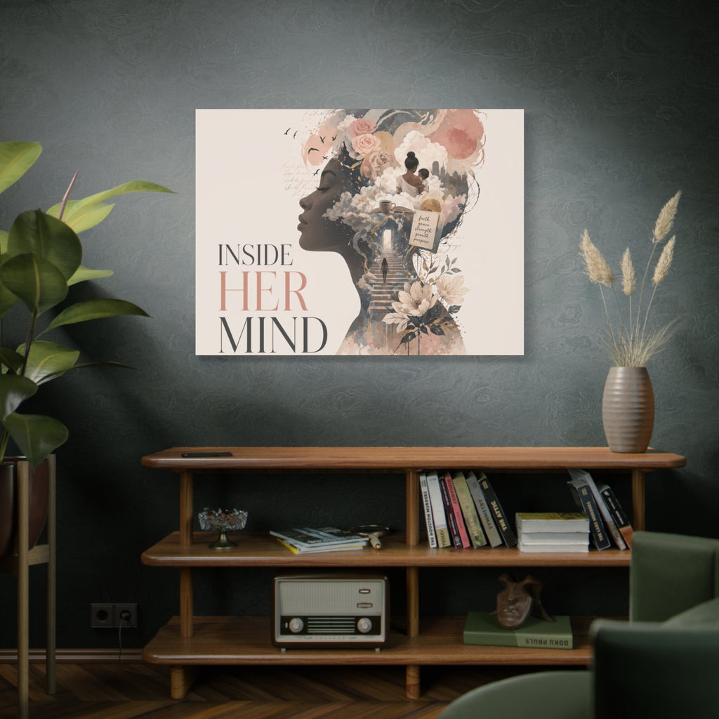 Inside Her Mind - Matte Canvas Wall Art