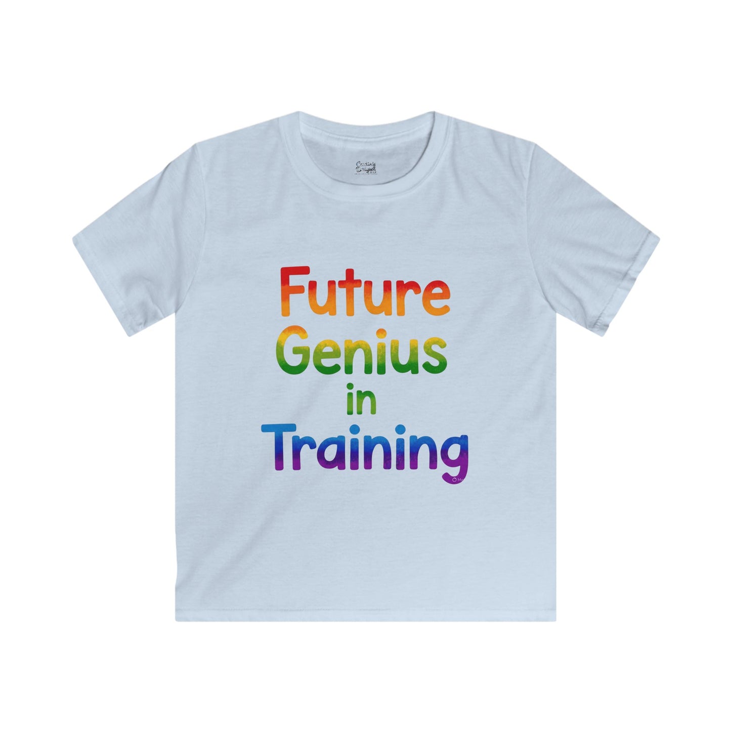 Future Genius In Training - Kids Softstyle Tee
