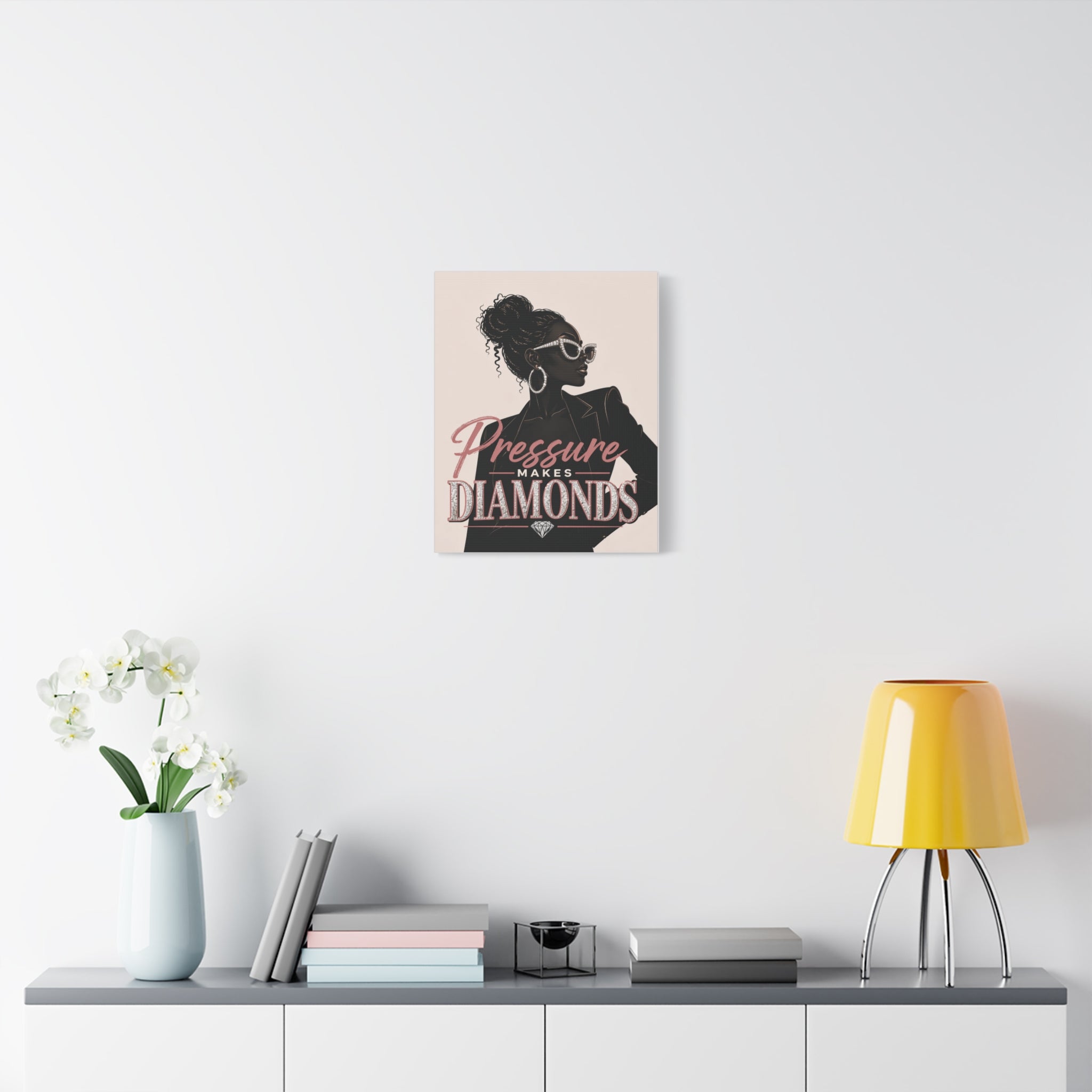 Pressure Makes Diamonds - Matte Canvas Wall Art