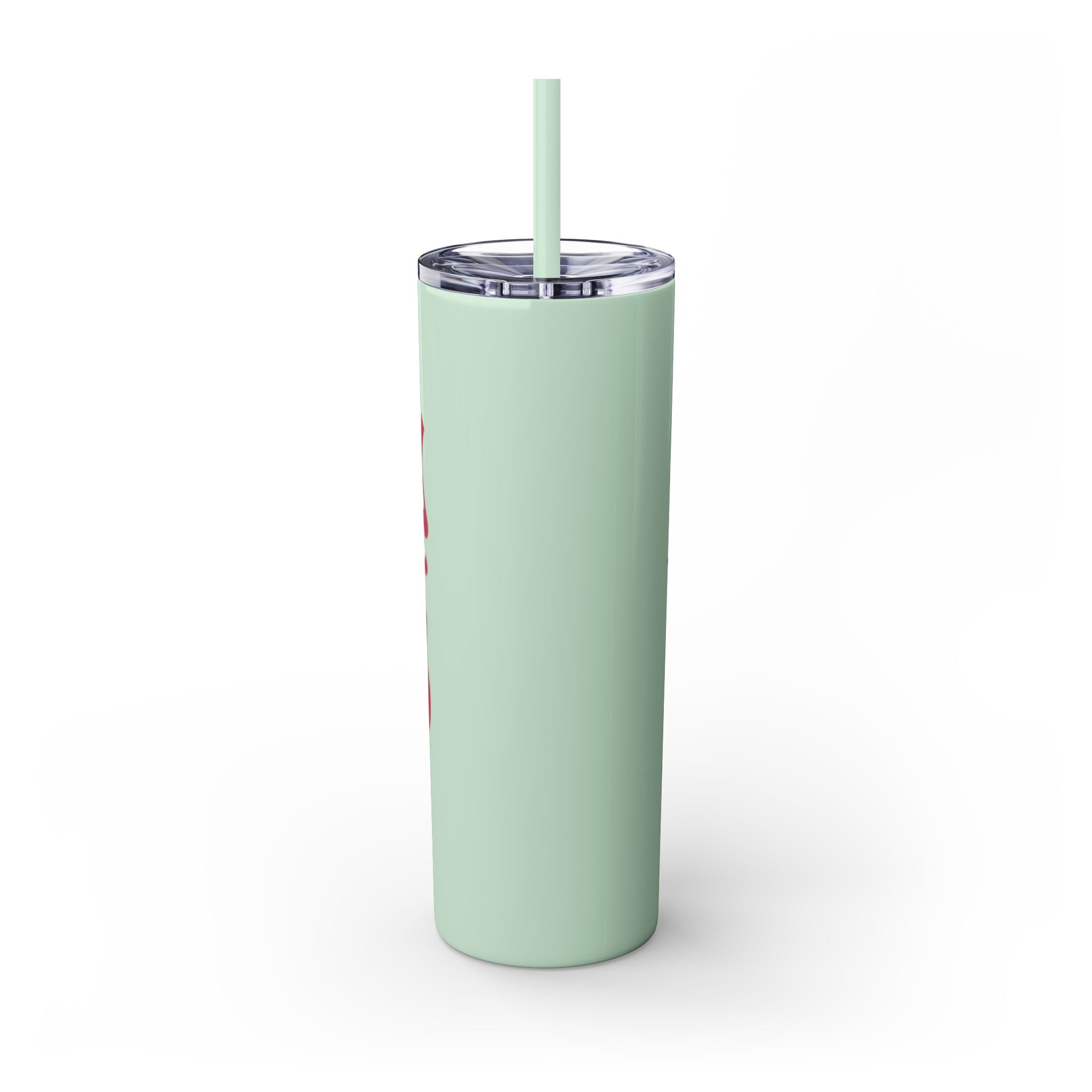 Drink Like A Boss - Skinny Tumbler with Straw, 20oz