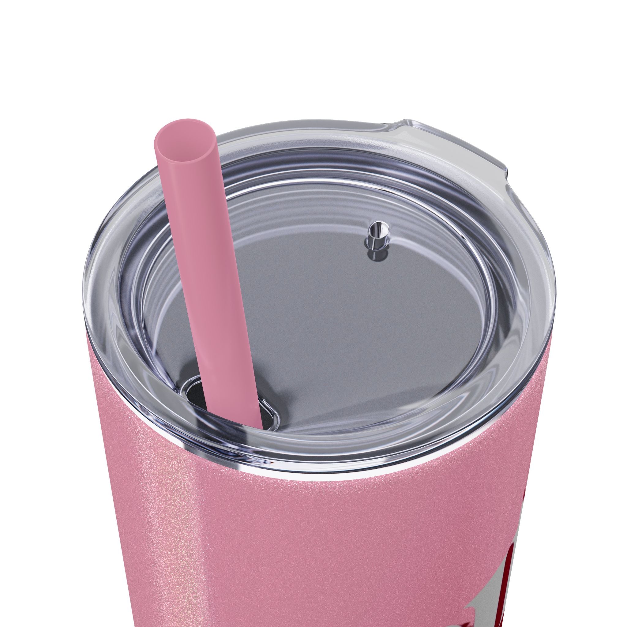 Drink Like A Boss - Skinny Tumbler with Straw, 20oz