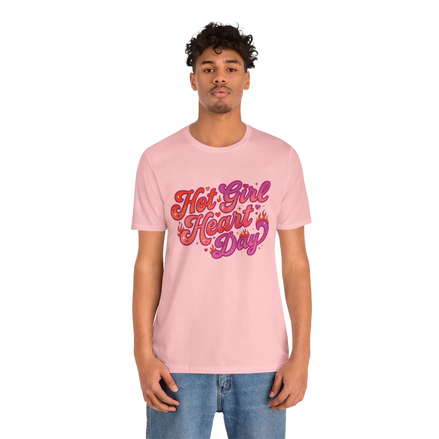 Hot Girl Heart Day – Unisex Tee