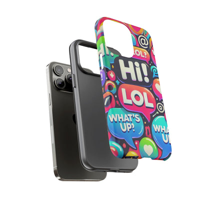 "Text Bubbles" - Tough Cases