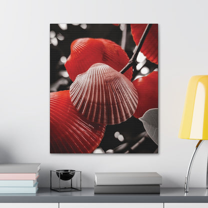 Red Shells - Canvas Gallery Wraps