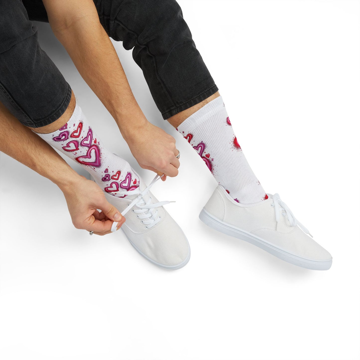 Valentine Hearts Socks