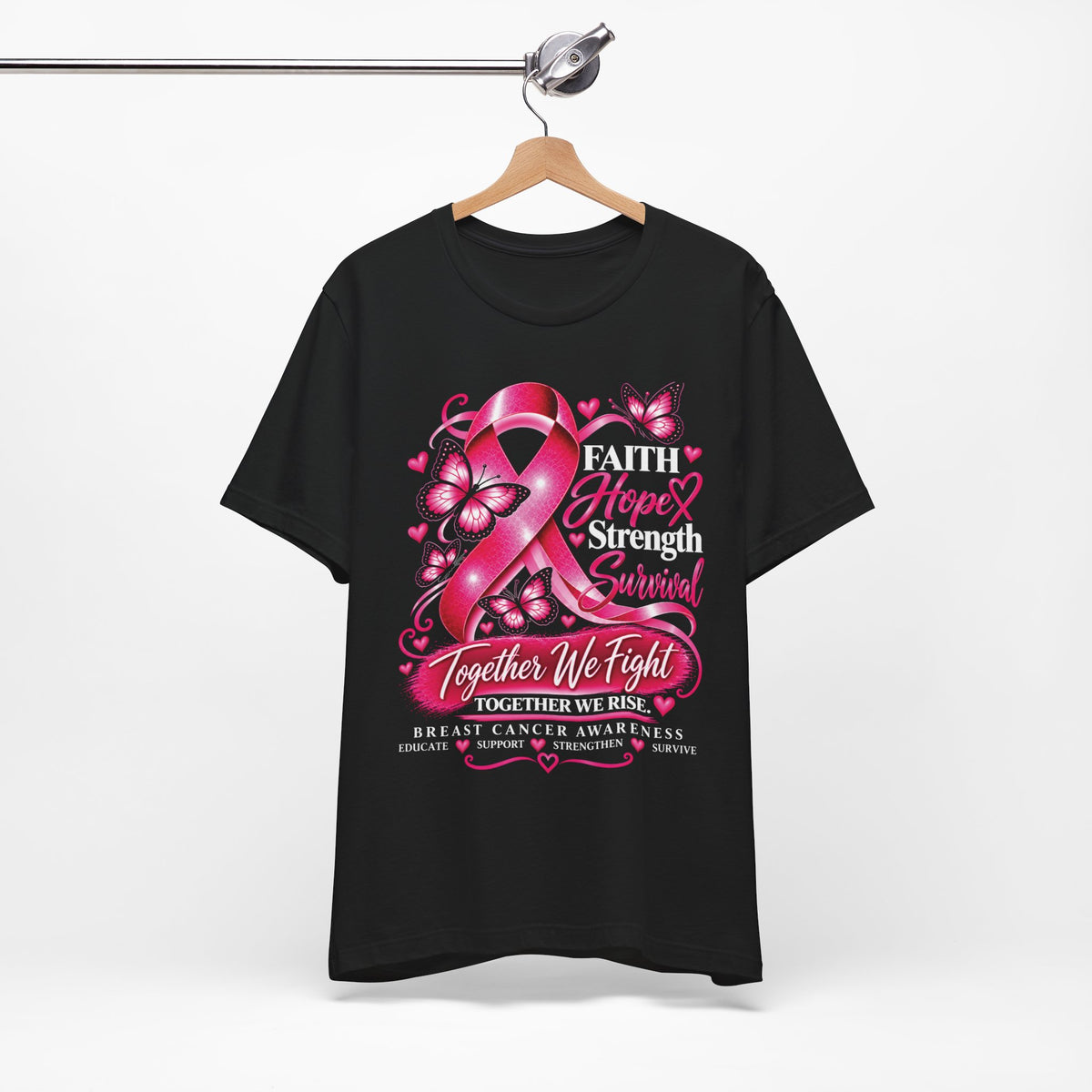 2026 Featured: Sisters Empowering Sisters Breast Cancer Awareness Tee | Front & Back Print