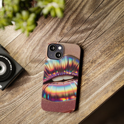 "Bronze Kiss" - Slim Phone Cases - Creatively Designed Shop