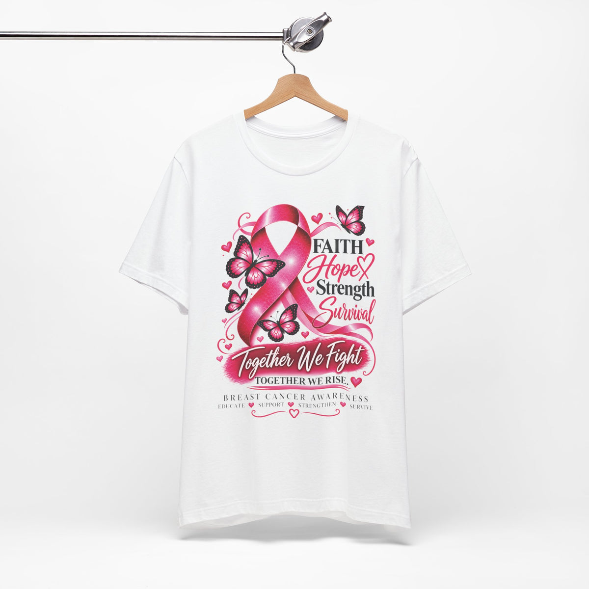 2026 Featured: Sisters Empowering Sisters Breast Cancer Awareness Tee | Front & Back Print