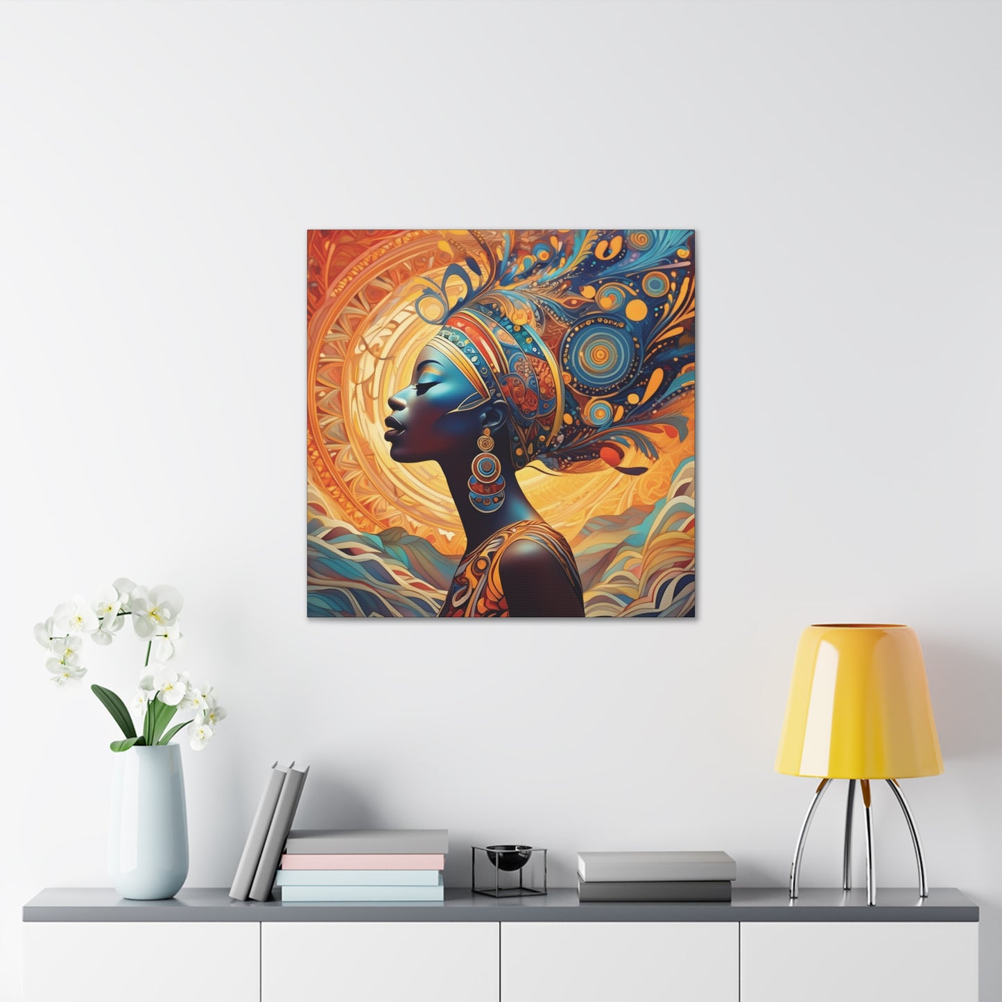 African Beauty - Canvas Gallery Wraps