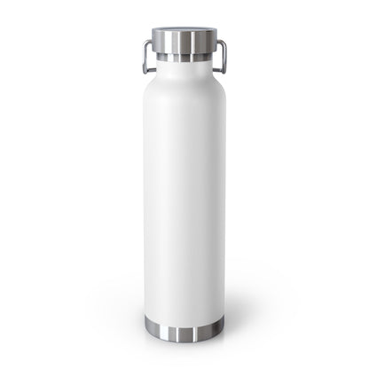 "Your Daily Dose of Hydration" - Copper Vacuum Insulated Bottle, 22oz - Creatively Designed Shop