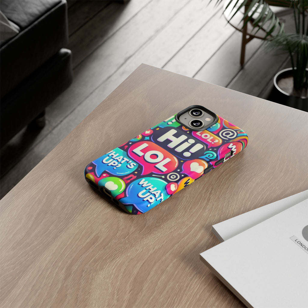"Text Bubbles" - Tough Cases