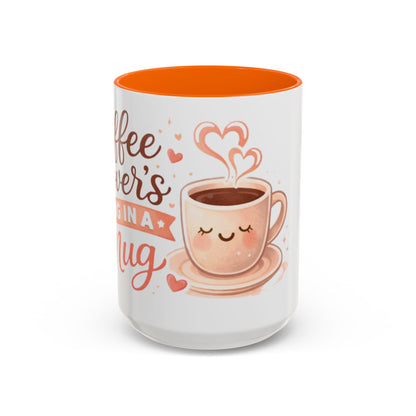 Coffee Lover’s Hug in a Mug – Accent Coffee Mug