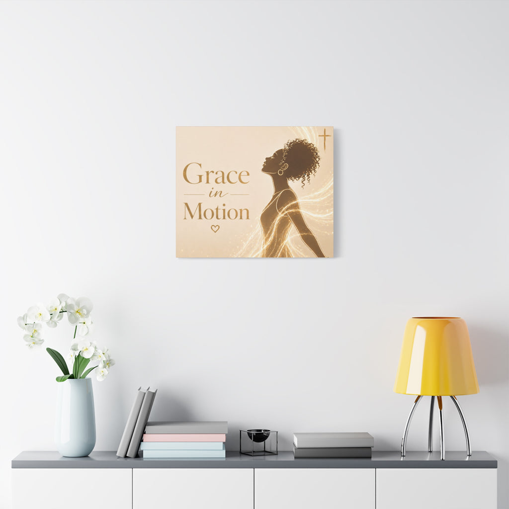 Grace In Motion - Matte Canvas Wall Art