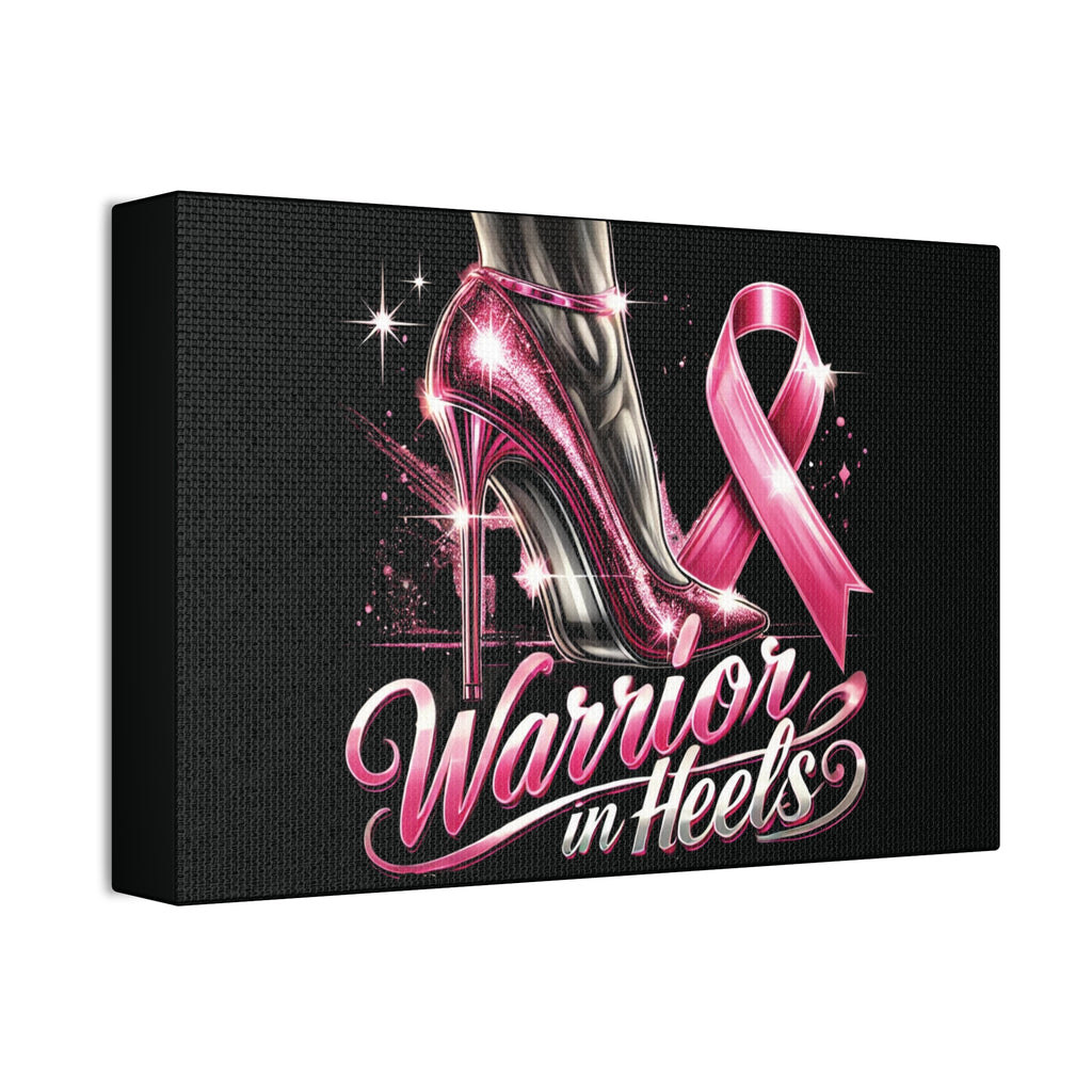 Pink Warrior Heels - Canvas Art