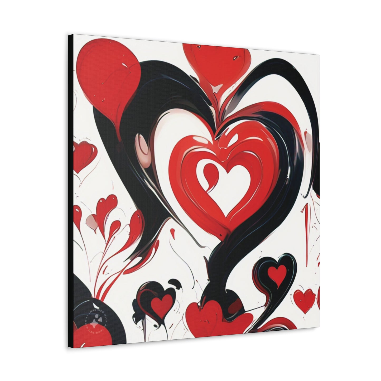 Hearts & Love - Canvas Gallery Wraps