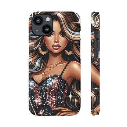 "Beautiful" - Phone Case With Card Holder