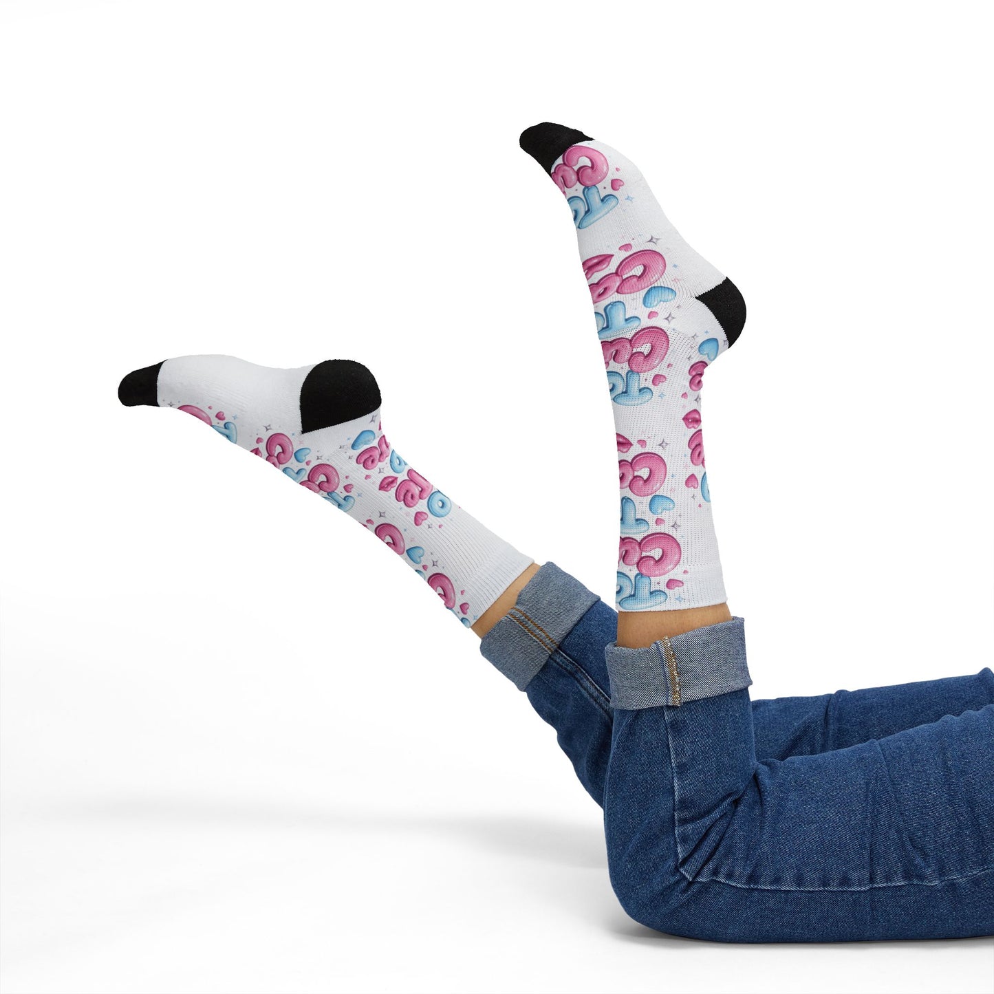 Too Cute to Care Socks
