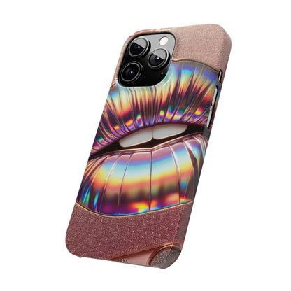 "Bronze Kiss" - Slim Phone Cases - Creatively Designed Shop