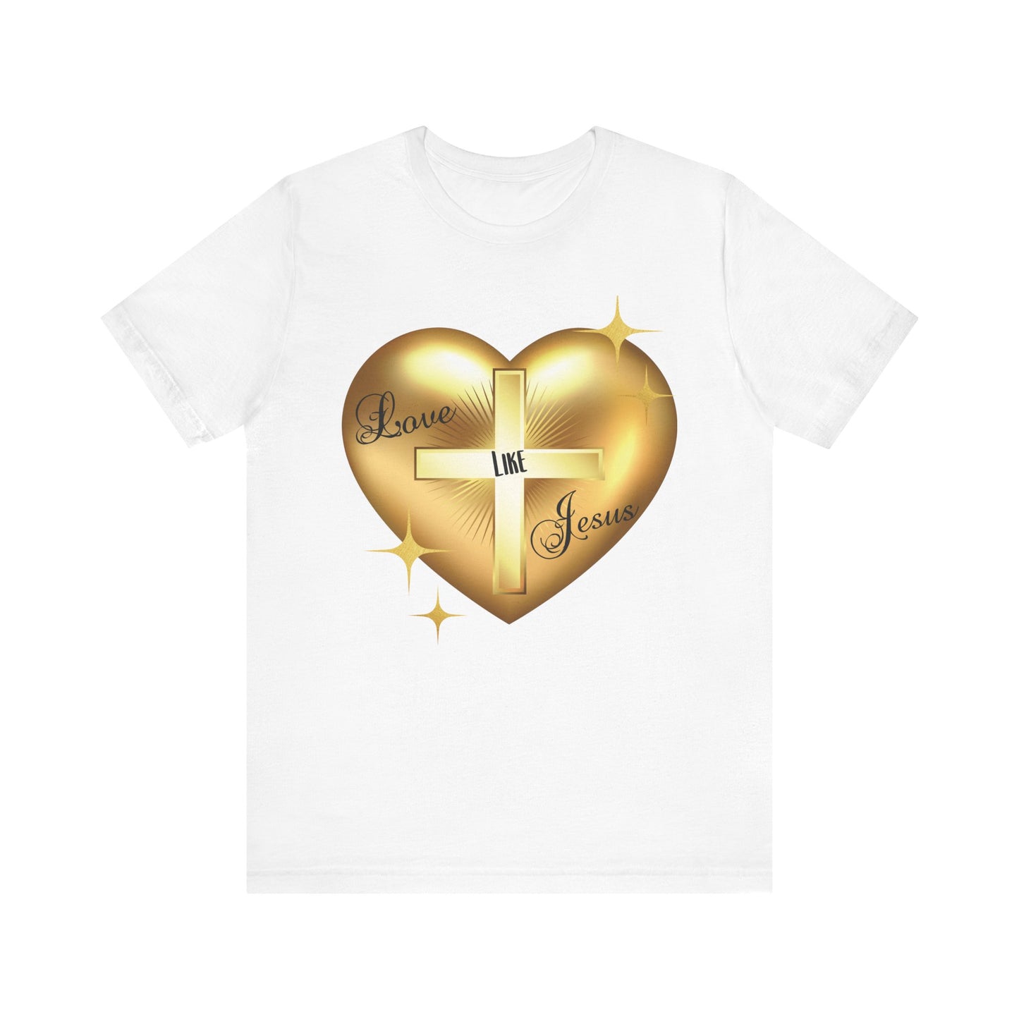 Love Like Jesus - Unisex Jersey Short Sleeve Tee