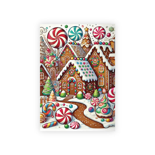 Gingerbread Village - Gift Wrapping Paper Rolls, 1pc