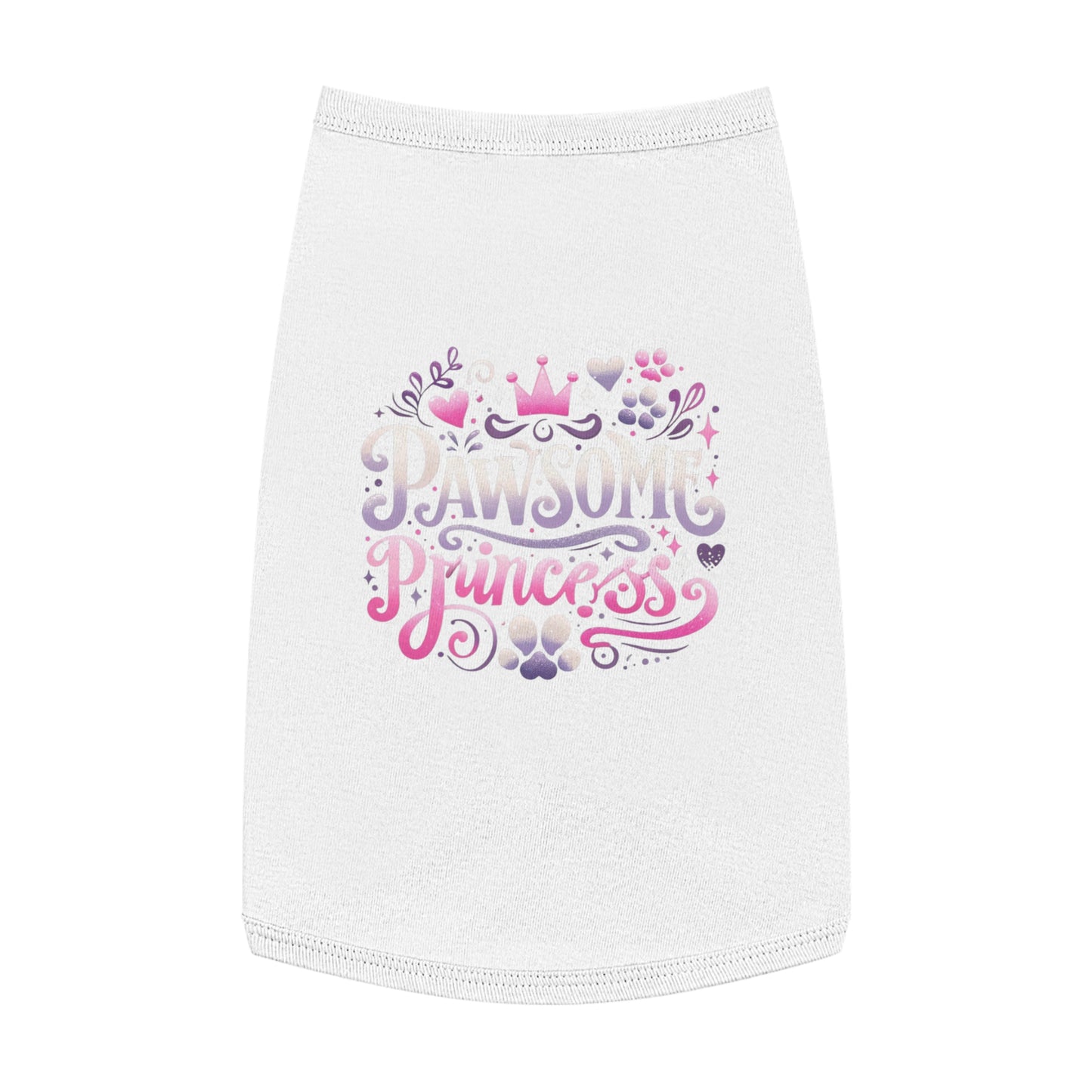 Pawsome Princess - Pet Tank Top - Creatively Designed Shop