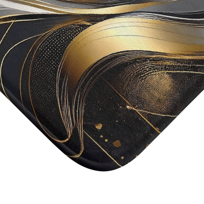 Abstract Swirl - Bath Mat