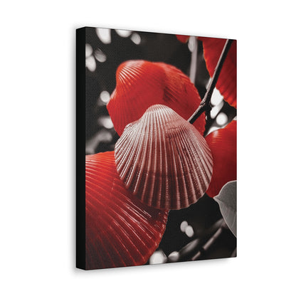 Red Shells - Canvas Gallery Wraps