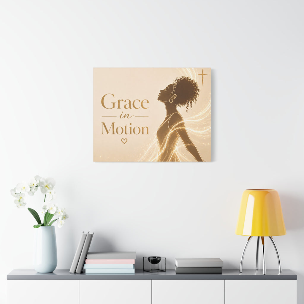 Grace In Motion - Matte Canvas Wall Art